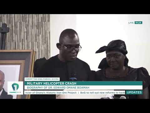A Biography Of The Late Dr. Omane Boamah Read By His Family