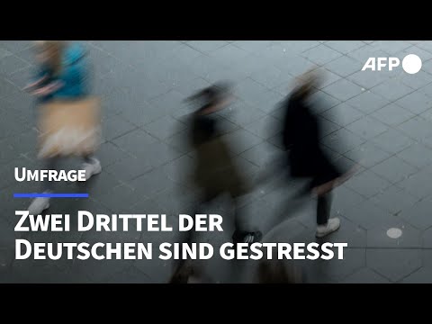 Umfrage: Zwei Drittel der Menschen in Deutschland sind gestresst | AFP