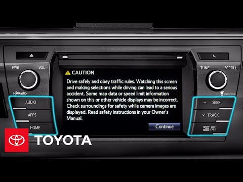 2014 Corolla How-To: Navigating Entune™ | Toyota
