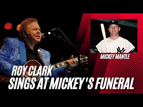 Roy Clark Sings at Mickey Mantle's Funeral