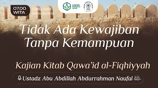 Download lagu 15. #RBA4 | Manzhumah Qawa'id Al-Fiqhiyyah | Tidak Ada Kewajiban Tanpa Kemampuan mp3 Download lagu 15. #RBA4 | Manzhumah Qawa'id Al-Fiqhiyyah | Tidak Ada Kewajiban Tanpa Kemampuan mp3