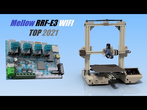 TOP 2021 Motherboard Mellow FLY RRF E3 V1.0 Wifi 32bit Firmware Reprap + TMC2209 UART