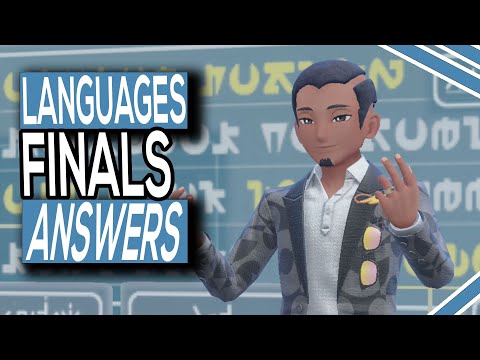 Languages Final Answers In Pokemon Violet & Pokemon Scarlet