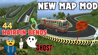 BUSSID new map mod 🗾✨| താമരശ്ശേരി ചുരം | hairpin bends | hill map | DUDE BOY #mods #bussid #hills
