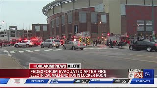 Small Fire Causes Evacuation At FedExForum Before Grizzlies/Hornets Ga