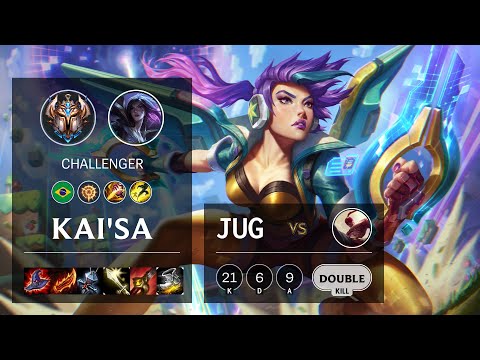 Kai'Sa Jungle vs Lee Sin - BR Challenger Patch 10.14