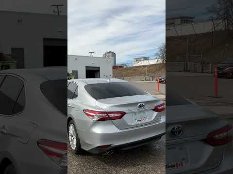 2018 Toyota Camry Hybrid in Silver for sale at Forbes Waterloo Toyota in Waterloo, ON