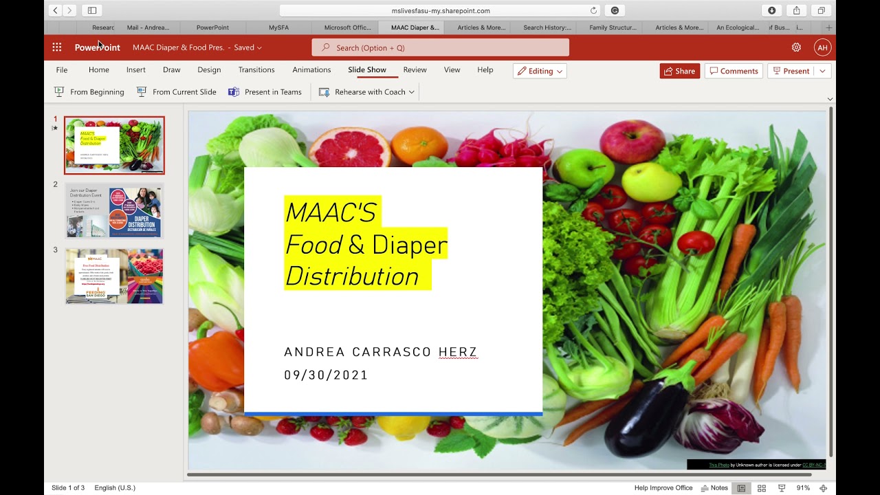 MAAC’s Diaper & Food Distribution event