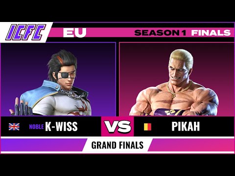 NOBLE K-Wiss (Hwoarang) vs PiKaH (Geese) - ICFC EU: Season 1 Finals - Grand Final