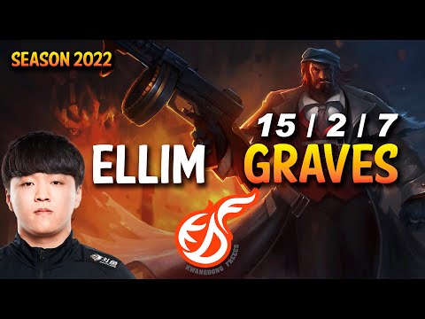 KDF Ellim GRAVES vs KINDRED Jungle - KR Ranked