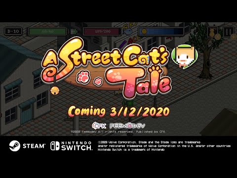 Nintendo Switch / Steam 「A Street Cat's Tale」 Launch Trailer thumbnail