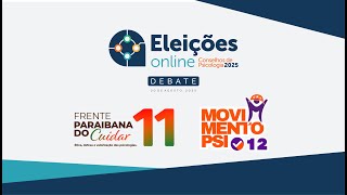 Eleições online - 2025 - Conselho de Psicologia de João Pessoa/PB - Conselhos de Psicologia 2025