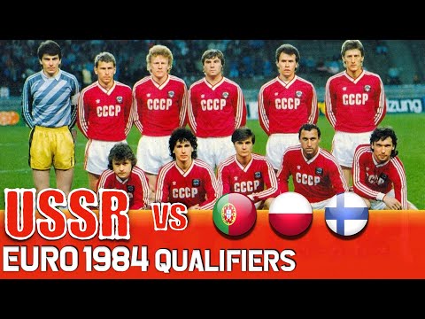 Soviet Union Euro 1984 Qualification All Matches Highlights | Road to France