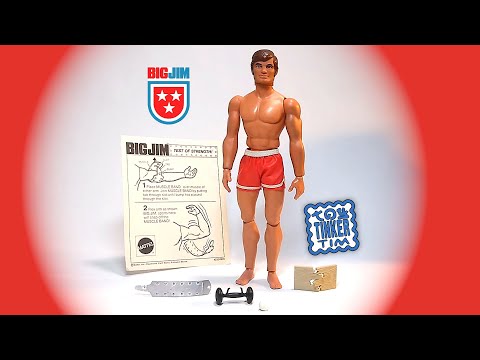 Mattel Big Jim  Action Figure - Review and Clean