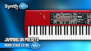 Video thumbnail for NORD STAGE EX 88 | JAMMING ON PRESETS | Synthcloud by Synth Cloud