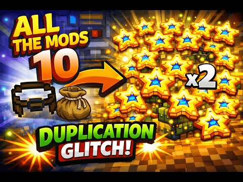 ALL THE MODS 10 DUPLICATION GLITCH 😱 | Dupe ANY Item in ATM10 (Working Exploit!)