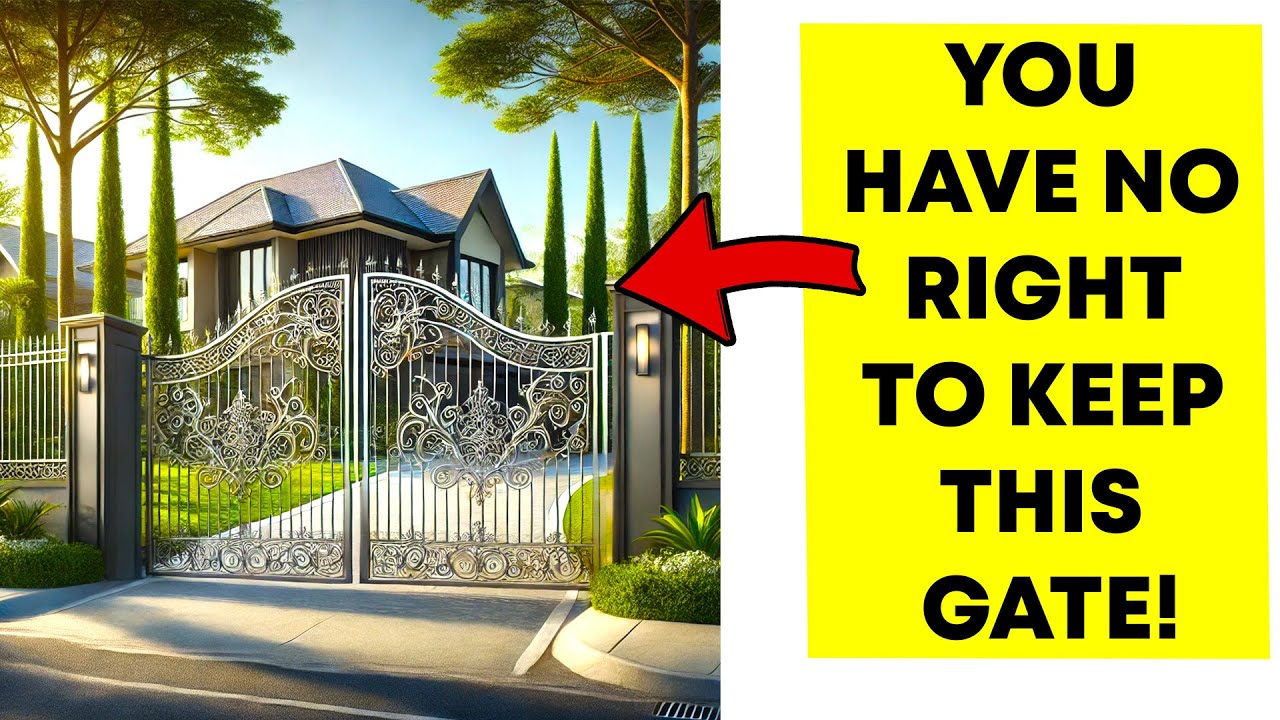 HOA Demands I Remove My Own Gate, Claims It’s Blocking “Community Access”!