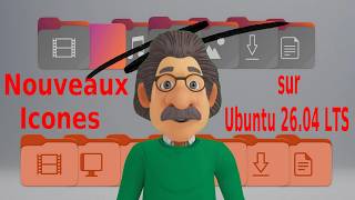 Les nouveaux icones d'Ubuntu 26.04 LTS