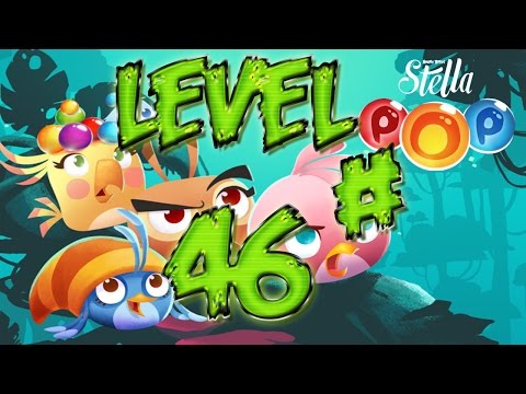 Let's Play Angry Birds Pop - Level 46 Walkthrough