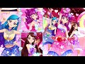 アイカツオンパレード！三ノ輪ヒカリ u0026蘭 u0026そらでlet s アイカツ！・とてもむずかしい ビビッドフリーズコーデ，ブリリアントフリーズコーデ，トゥインクルフリーズコーデ