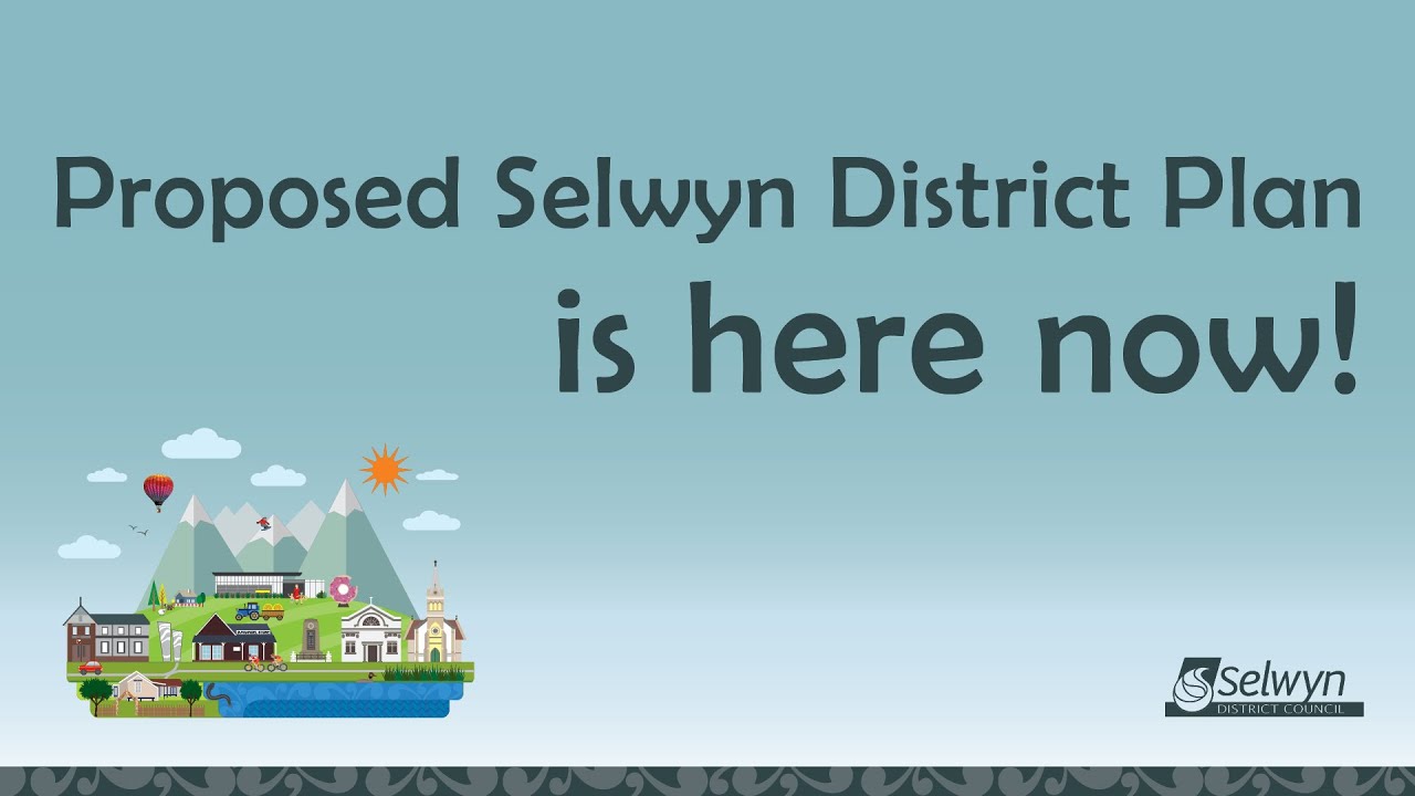 Proposed Selwyn District Plan is here
