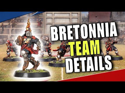 Bretonnian Details for Blood Bowl Season 3 Revealed!!