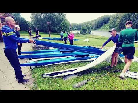 Baidarių ir kanojų irklavimo naujas inventorius / Plungės SRC