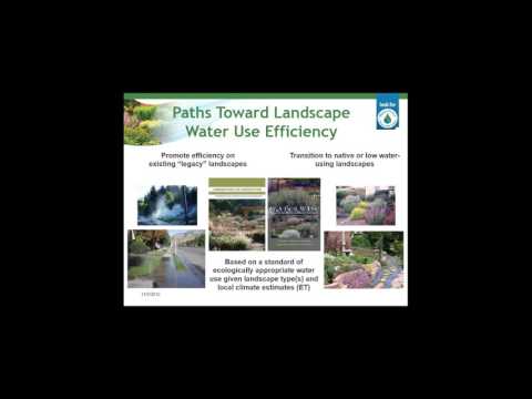 EPA WaterSense/AWE Partnership Webinar - Consumers  Attitudes Toward Water Efficient Landscapes
