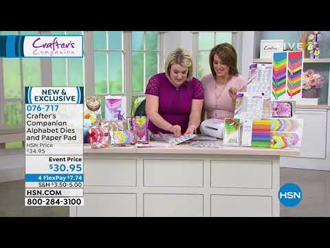 HSN | Crafter's Companion 03.05.2019 - 02 PM