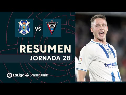 Resumen de CD Tenerife vs CD Mirandés (1-0)