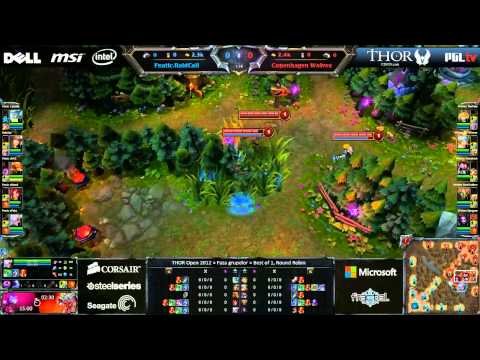 THOR Open 2012 - Copenhagen Wolves vs Fnatic - Group Stage