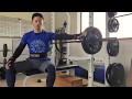 【筋トレ】ベンチプレス97.5キロ8回3セットクリアなるか?サイクル3回目 #3