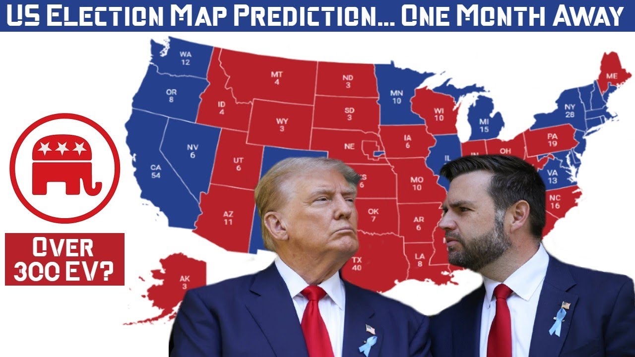 2024 US Election Prediction One Month Away