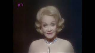 Marlene Dietrich - I wish you love (An evening with Marlene Dietrich, New London Theatre, 1972)