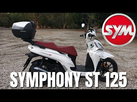 Sym Symphony ST LC 125 (2021) | Probefahrt, Walkaround, Soundcheck, 0 auf 100 (DEUTSCH) | VLOG205