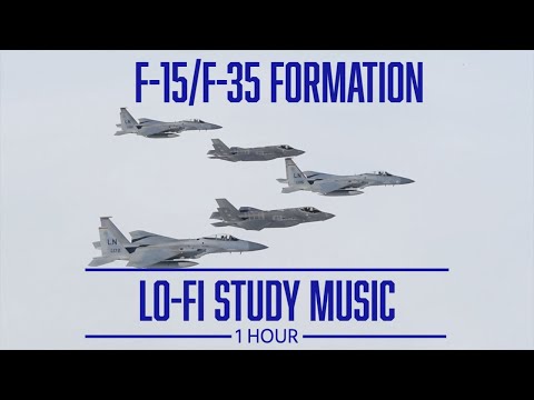 F-35/F-15C Formation and Lo-fi hip hop