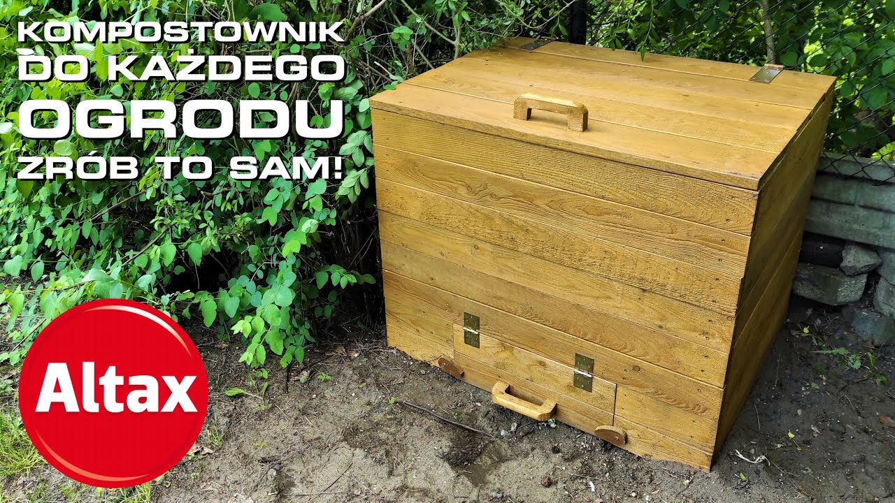 Kompostownik - Prosty i funkcjonalny dodatek do ogrodu 🌱 - Zrób to sam!