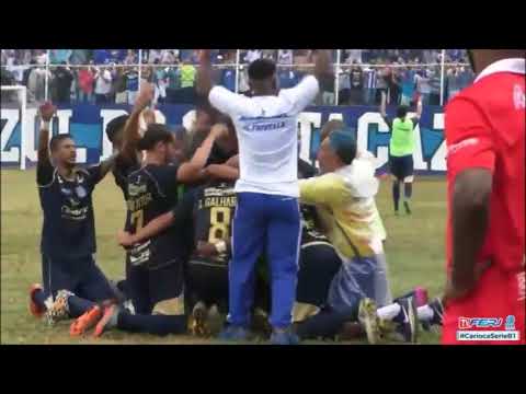 Goytacaz 1 x 1 America Final Jogo de volta Carioca 2017 Serie B1 Rádio FutRio