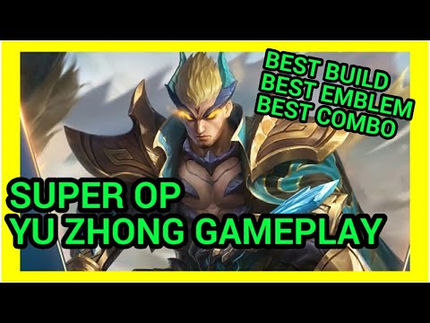 🔥 SUPER OP YU ZHONG - YU ZHONG GAMEPLAY - EMERALD DRAGON SKIN - MOBILE LEGENDS