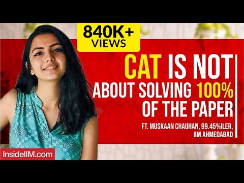 How I Cracked CAT In My First Attempt And Got Into IIM Ahmedabad | Ft. Muskaan Chauhan, 99.45%iler