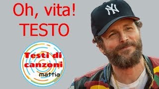 Jovanotti-Oh, vita! (testo in italiano)