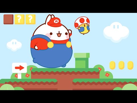 Molang and Piu Piu: Inside their Favorite Video Game 🍄🔧