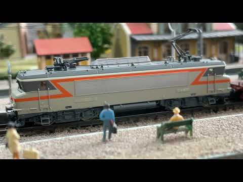 Rame de wagons porte conteneurs(échelle N)