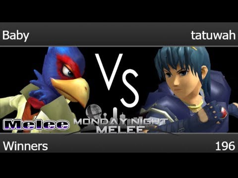 MNM 196 - Baby (Falco) vs tatuwah (Marth) Winners - Melee