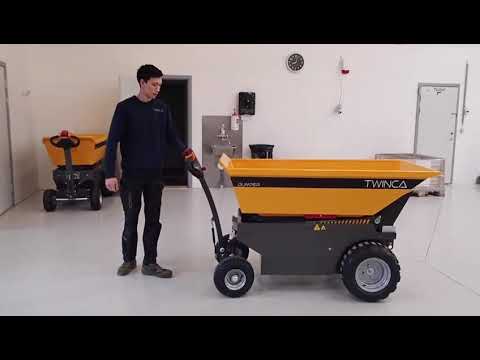 Twinca Dumper instructions - 2 operating the machine and safety functions.