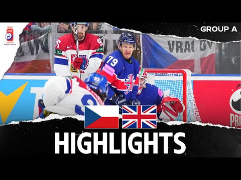 Highlights | Czechia vs. Great Britain | 2024 #MensWorlds
