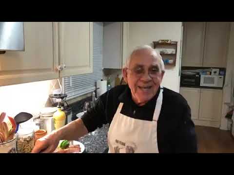 Pork Chops with Hot Peppers and Mashed Potatoes by Pasquale Sciarappa