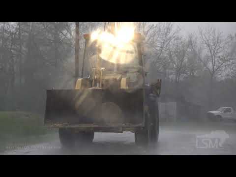 3-24-2020 Tishomingo County, MS Tornado Damage - Dollar General Destroyed - Emergency Response