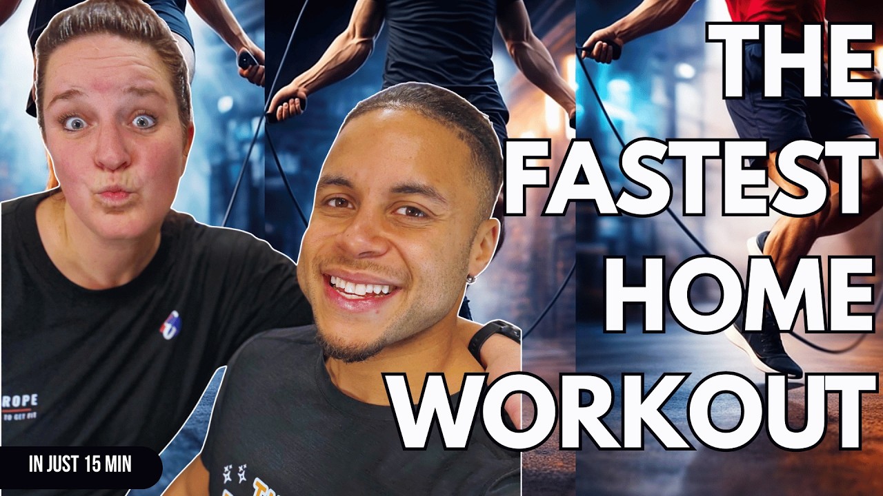 If you want a fast, effective workout you can do anywhere… this 15-minute jump rope routine is your new go-to.