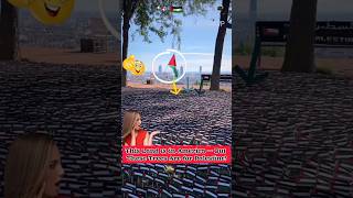 This Land Is in 🇺🇸 — But These Trees Are for 🇵🇸✌️ #youtubeshorts #shortsfeed #shorts #trending